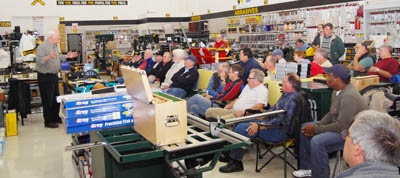 Mel Larson and Audience